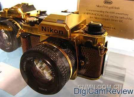 Gold Nikon Camera黃金尼康相機